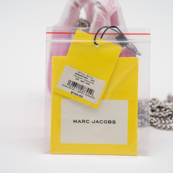 Marc Jacobs Nano Tote Crossbody Chain Pink - Picture 9 of 9
